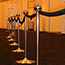 stanchions